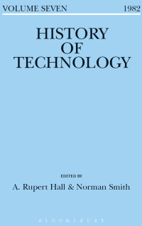 Cover image: History of Technology Volume 7 1st edition 9781350018129