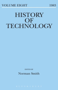 Cover image: History of Technology Volume 8 1st edition 9781350018204