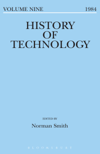 Imagen de portada: History of Technology Volume 9 1st edition 9781350018372