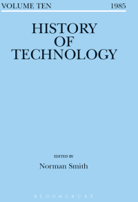 Cover image: History of Technology Volume 10 1st edition 9781350018426