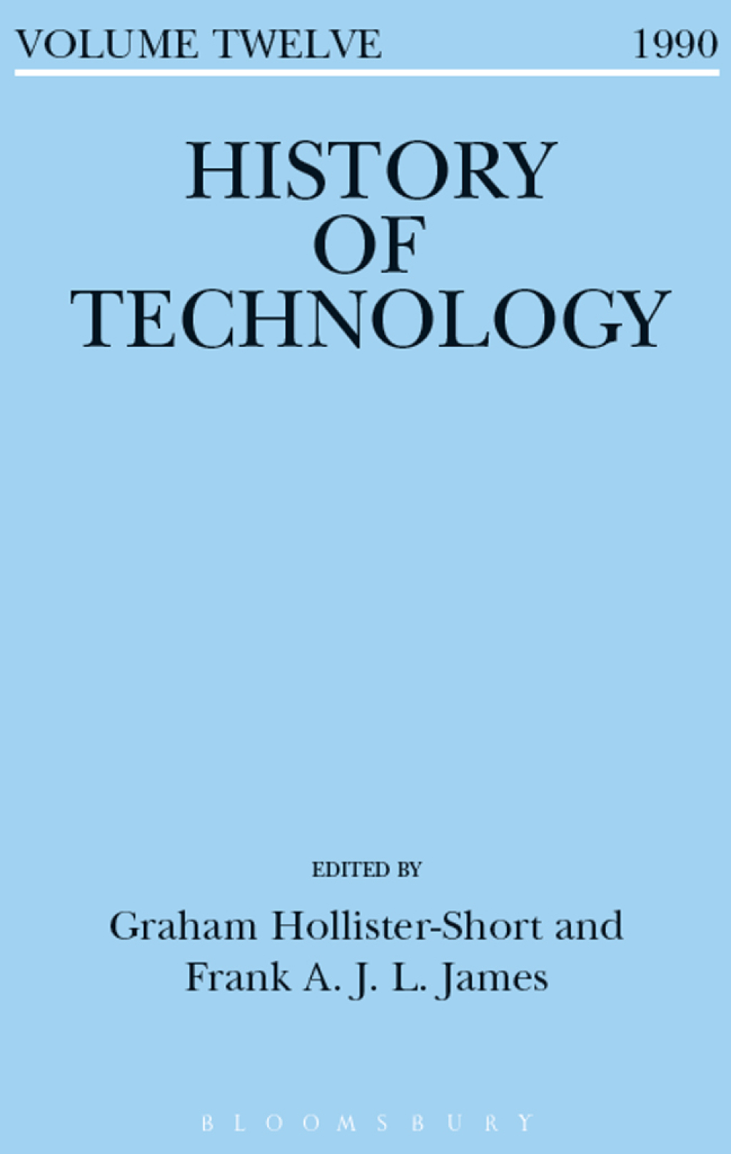 History of Technology Volume 12 1st Edition