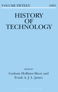 Omslagafbeelding: History of Technology Volume 15 1st edition 9780720121605
