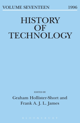 Immagine di copertina: History of Technology Volume 17 1st edition 9780720122848