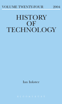 Omslagafbeelding: History of Technology Volume 24 1st edition 9780826471864