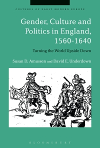 Omslagafbeelding: Gender, Culture and Politics in England, 1560-1640 1st edition 9781350020672