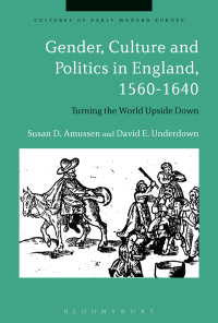 Imagen de portada: Gender, Culture and Politics in England, 1560-1640 1st edition 9781350020672