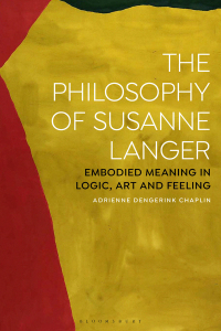 Cover image: The Philosophy of Susanne Langer 1st edition 9781350030558