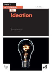 表紙画像: Basics Advertising 03: Ideation 1st edition 9782940411504