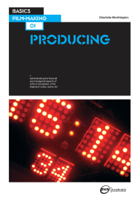 صورة الغلاف: Basics Film-Making 01: Producing 1st edition 9782940373574