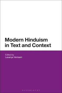 Cover image: Modern Hinduism in Text and Context 1st edition 9781350045088