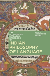 Cover image: The Bloomsbury Research Handbook of Indian Philosophy of Language 1st edition 9781350049161