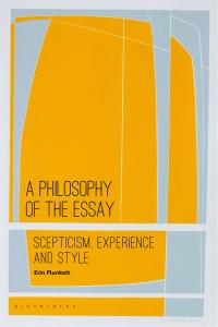 Imagen de portada: A Philosophy of the Essay 1st edition 9781350049987