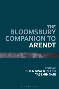 Imagen de portada: The Bloomsbury Companion to Arendt 1st edition 9781350053298