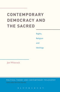 Imagen de portada: Contemporary Democracy and the Sacred 1st edition 9781350146662