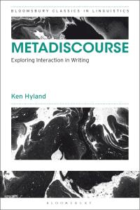 Cover image: Metadiscourse 1st edition 9781350063587