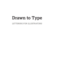 Omslagafbeelding: Drawn to Type 1st edition 9781350066915
