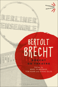Cover image: Brecht On Theatre 1st edition 9781350068902