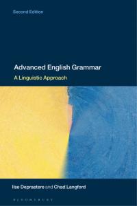 Cover image: Advanced English Grammar 1st edition 9781350069879