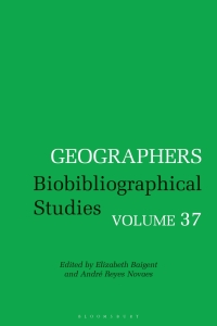 Omslagafbeelding: Geographers 1st edition 9781350085503