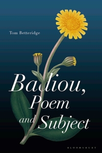 Omslagafbeelding: Badiou, Poem and Subject 1st edition 9781350085855