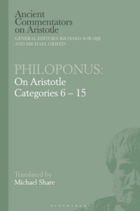 صورة الغلاف: Philoponus: On Aristotle Categories 6-15 1st edition 9781350193161