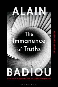 Cover image: The Immanence of Truths 1st edition 9781350115293
