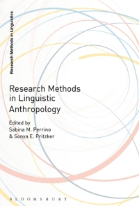 Imagen de portada: Research Methods in Linguistic Anthropology 1st edition 9781350117457