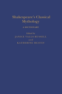 Imagen de portada: Shakespeare’s Classical Mythology: A Dictionary 1st edition 9781350125872