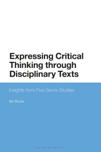 Cover image: Expressing Critical Thinking through Disciplinary Texts 1st edition 9781350127890