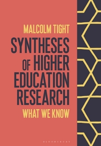 Cover image: Syntheses of Higher Education Research 1st edition 9781350128729