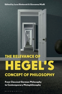 Imagen de portada: The Relevance of Hegel’s Concept of Philosophy 1st edition 9781350162594
