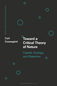 Cover image: Toward a Critical Theory of Nature 1st edition 9781350213999