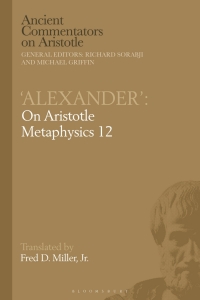 Cover image: 'Alexander': On Aristotle Metaphysics 12 1st edition 9781350179356