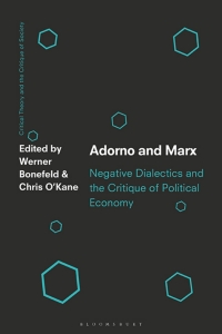 Cover image: Adorno and Marx 1st edition 9781350193635