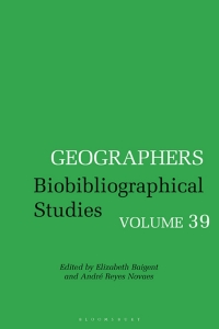 Imagen de portada: Geographers 1st edition 9781350367357