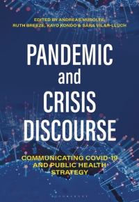 Imagen de portada: Pandemic and Crisis Discourse 1st edition 9781350232723