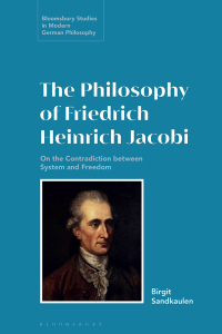 Cover image: The Philosophy of Friedrich Heinrich Jacobi 1st edition 9781350235717