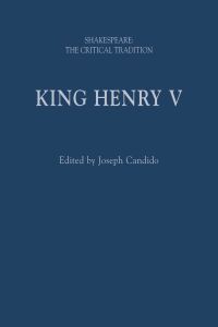 Cover image: King Henry V 1st edition 9781474258050