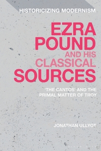 Cover image: Ezra Pound and His Classical Sources 1st edition 9781350260245