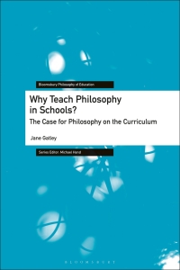 Cover image: Why Teach Philosophy in Schools? 1st edition 9781350268357
