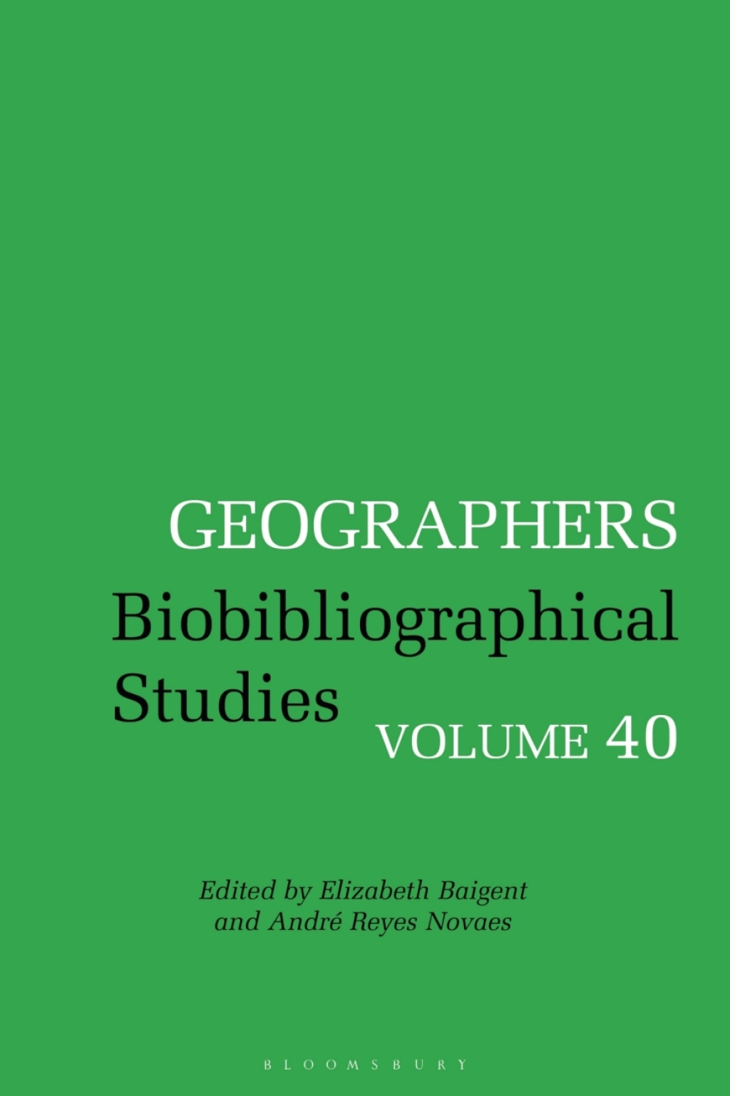 Geographers Biobibliographical Studies, Volume 40 1st Edition
    Newer Edition Available