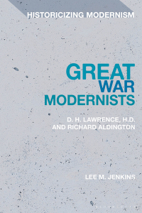 Cover image: Great War Modernists 1st edition 9781350285330