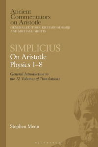 Cover image: Simplicius: On Aristotle Physics 1–8 1st edition 9781350286665