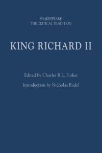 Cover image: King Richard II 1st edition 9781350084759