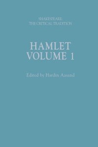 Cover image: Hamlet 1st edition 9781474257015