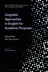 Cover image: Linguistic Approaches in English for Academic Purposes 1st edition 9781350300309