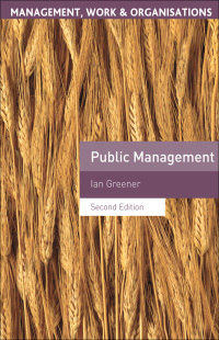 Cover image: Public Management 2nd edition 9780230353992