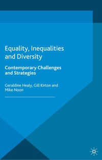 Cover image: Equality, Inequalities and Diversity 1st edition 9780230231078