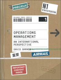 Cover image: Operations Management 1st edition 9781137525789