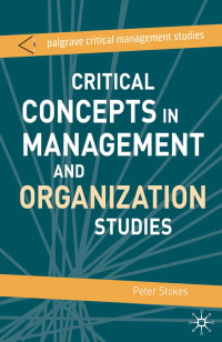 Imagen de portada: Critical Concepts in Management and Organization Studies 1st edition 9780230019744